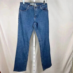 Harley Davidson Size 8 Tall Women Denim Jeans Blue Streetwear Bootcut